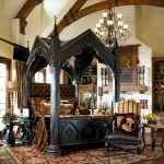 Charm Gothic Canopy Bed
