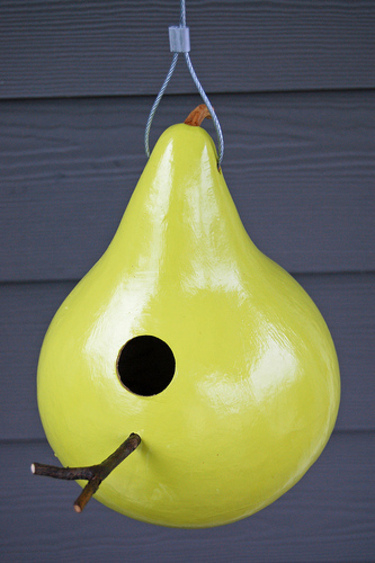 Pear Shaped Birdhouse