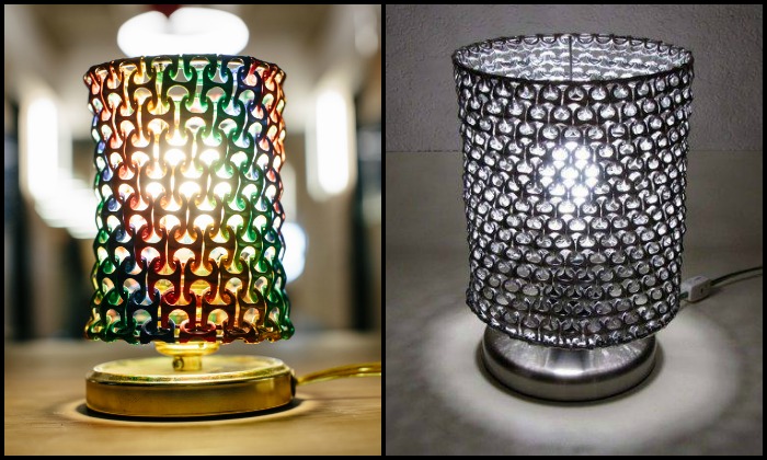 Soda Pop Tab Lamp Shade