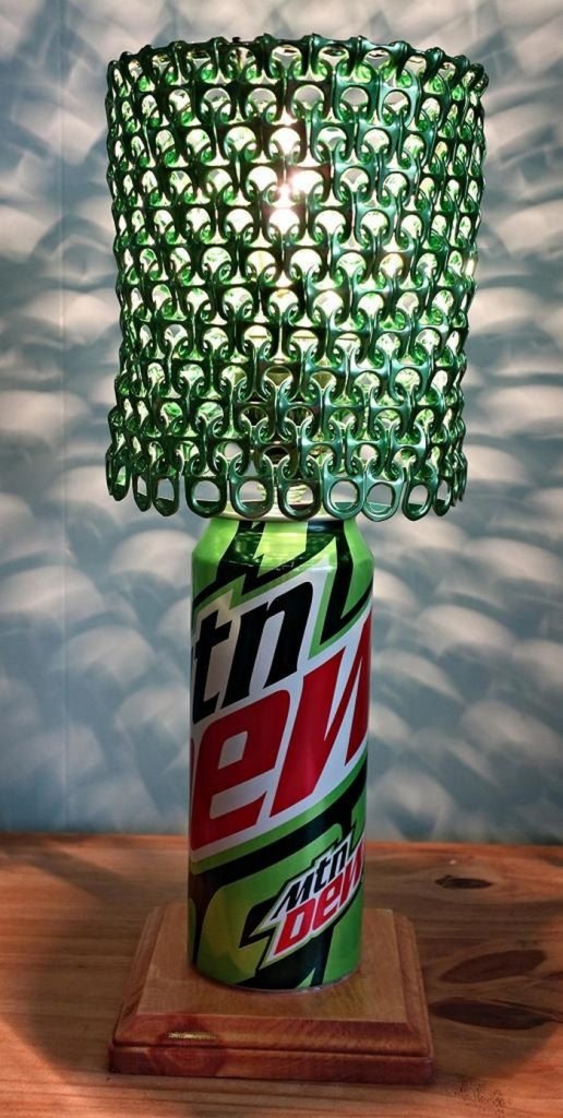 Soda Pop Tab Lamp Shade