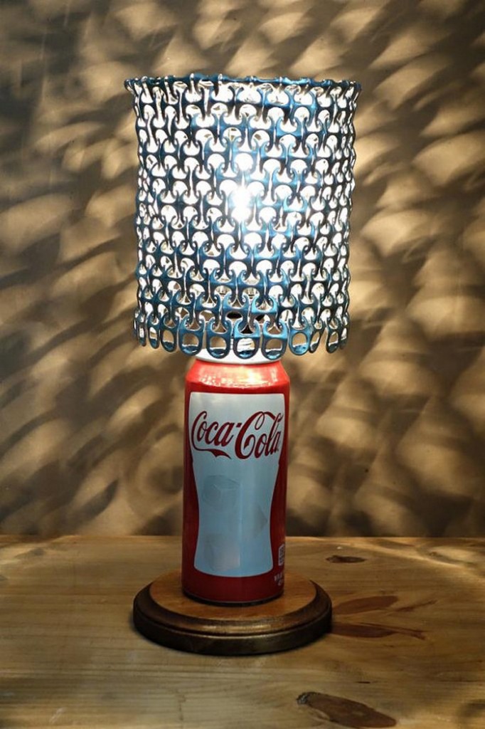 Soda Pop Tab Lamp Shade