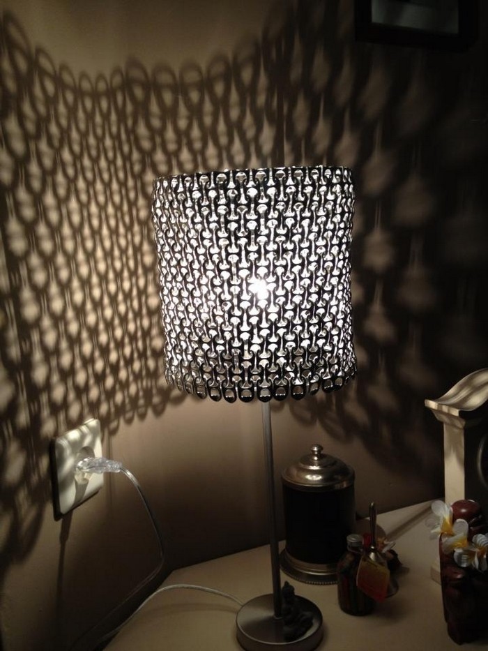 Soda Pop Tab Lamp Shade