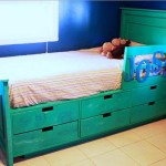 Space Efficient Bed With Storage