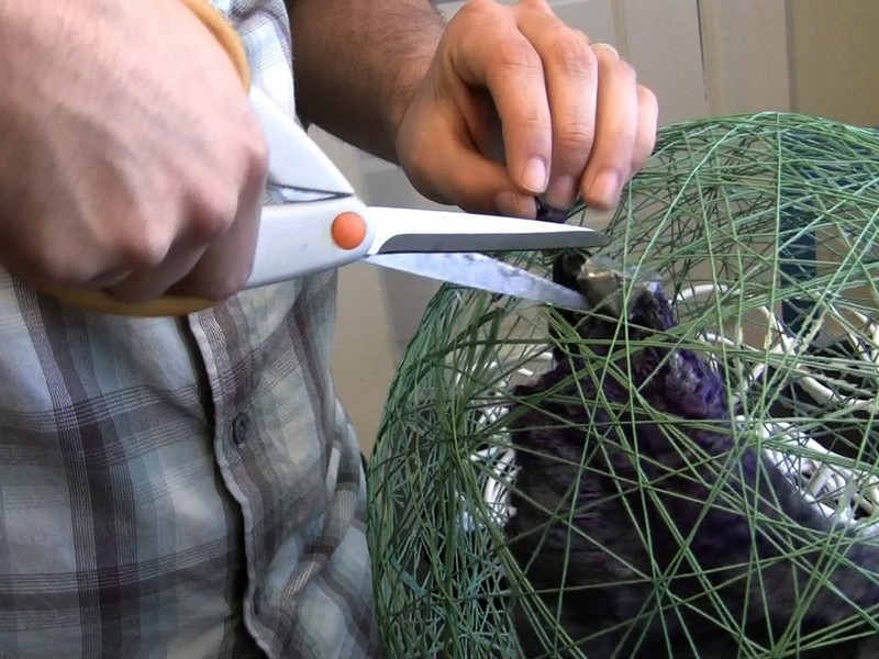 Super Amazing String Pendant Lamp - Step 12