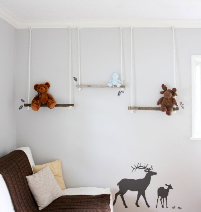 Branch Swing Shelves