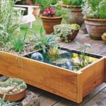 DIY Garden and Deck-Top Pond In One