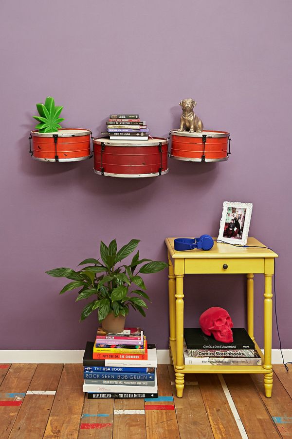 Drum Shelves