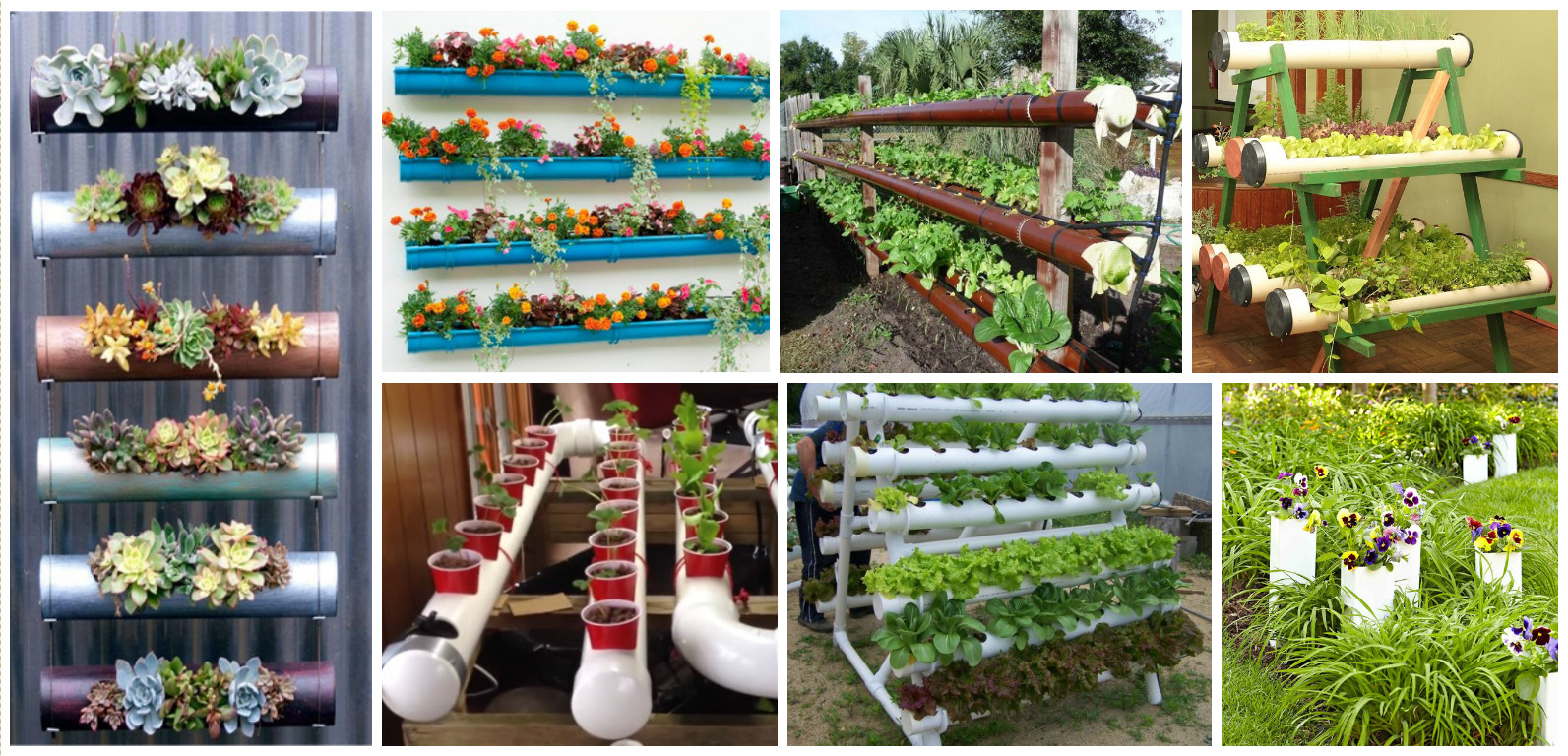 12 Amazing PVC Pipe Planters To Liven Up Your Garden Ideas to Love