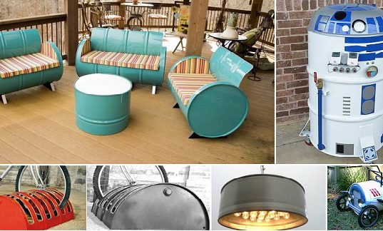 21 Gallon Metal Drum Project Ideas