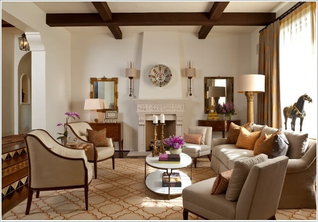 Introduce a Warm Tone Such As Brown in The Form of Accessories and Patterns