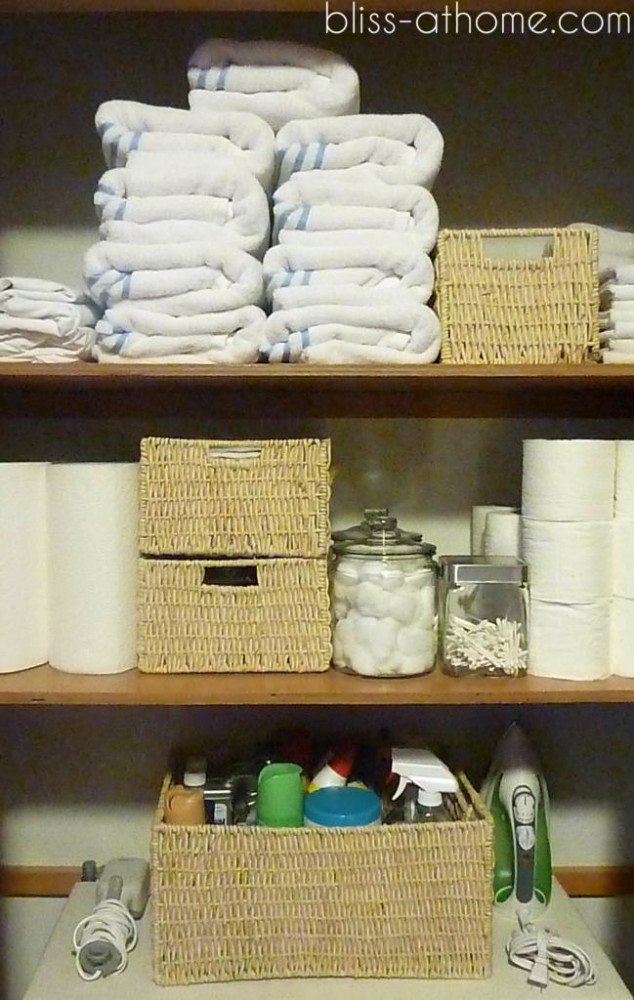 Organizing Your Linen Closet