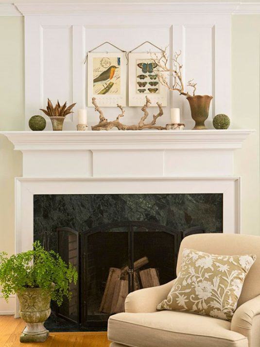 Adorable Spring Mantel Decor Ideas That Will Warm Your Hearts