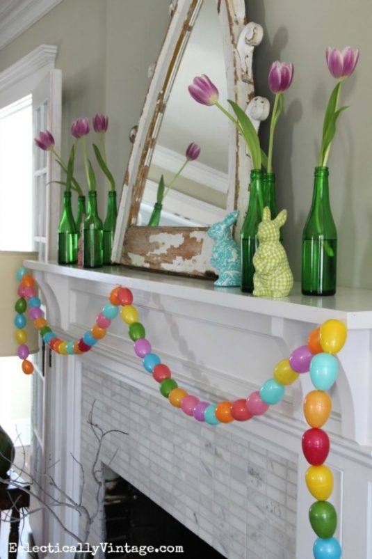 Adorable Spring Mantel Decor Ideas That Will Warm Your Hearts