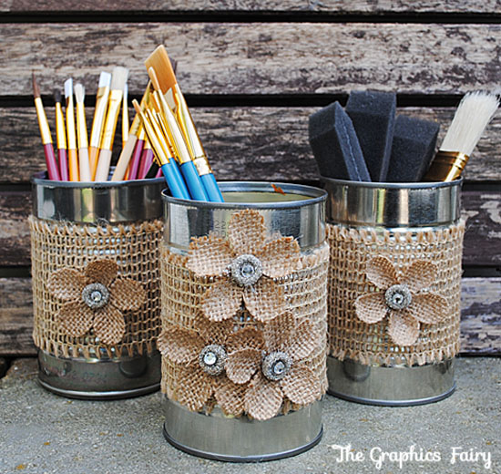 How To Repurpose Metal Cans In Great Ways As Your Home Decors