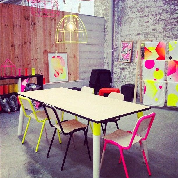 Modern Neon Interior Designs