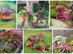 12 Old Bicycles For Smart Garden Decoration