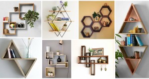 15 DIY Geometric Shelves You Can Make in No Time