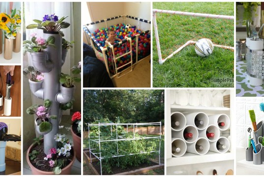16 Awesome DIY PVC Pipe Decor Ideas for Your Home and Yard