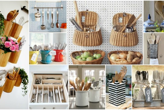 20 Creative Ideas Of How to Organize Your Kitchen Utensils