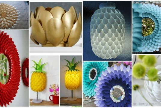 DIY AMAZING PLASTIC SPOON CRAFTS THAT WILL FASCINATE YOU