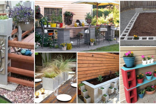 10 Amazing Cinder Block Projects to Make for Your Backyard