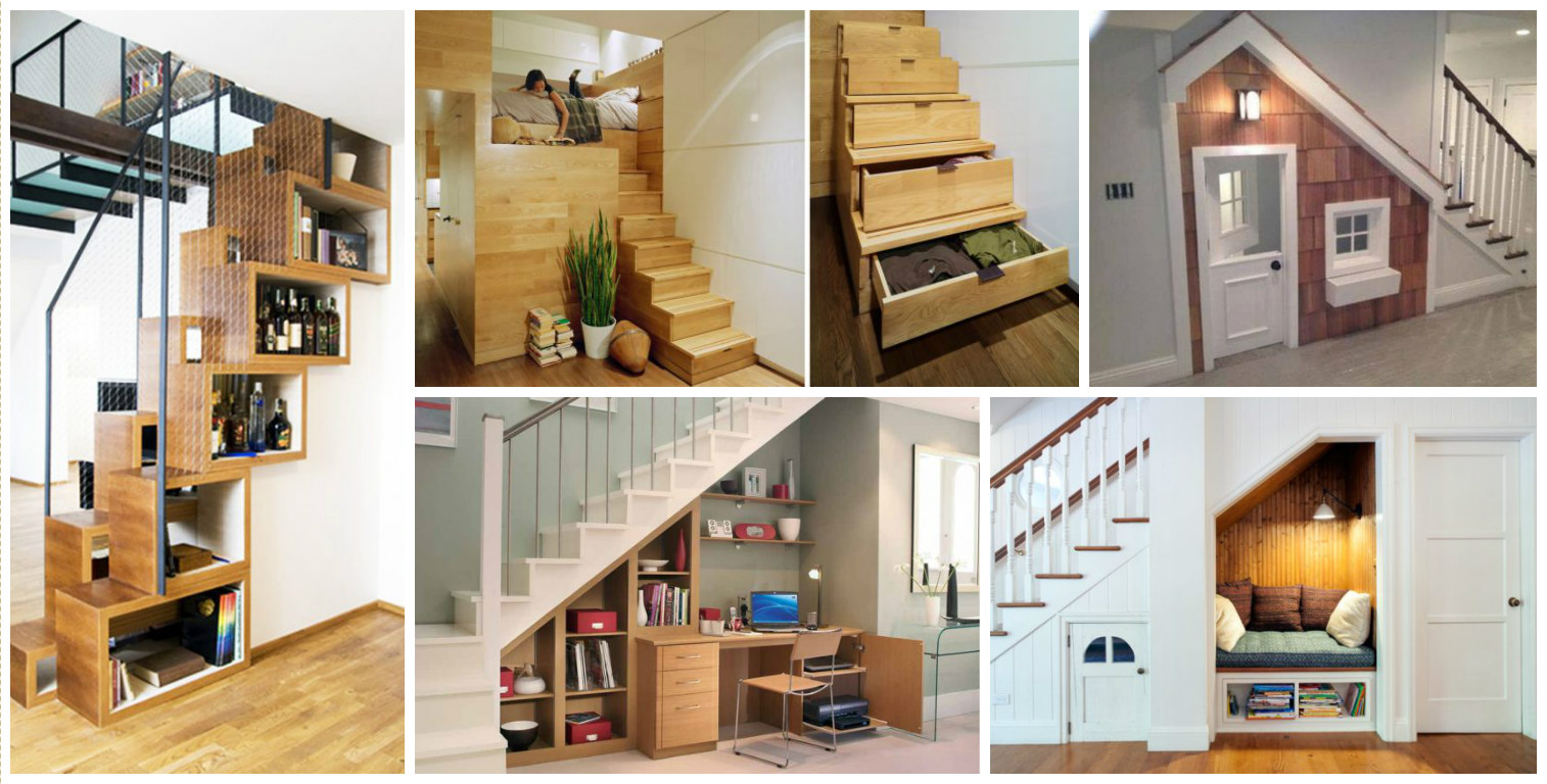 14 Smart Ideas How To Use Empty Space Under Stairs - Ideas to Love