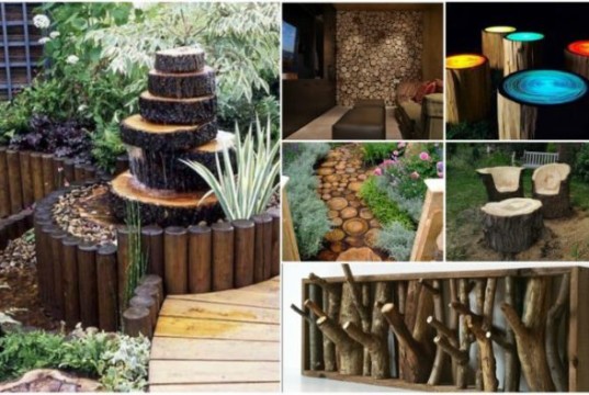 12 DIY Inspired Ideas For Reusing Old Tree Stumps, Logs and Trunks 4
