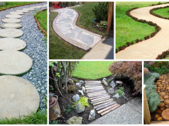 13 DIY Garden Pathway-Inspiration For All Garden Lovers