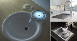 7 Ultramodern Kitchen Faucet and Sink Design Ideas