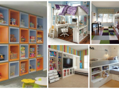 10 Efficient Space Saving In Small Kids’ Room