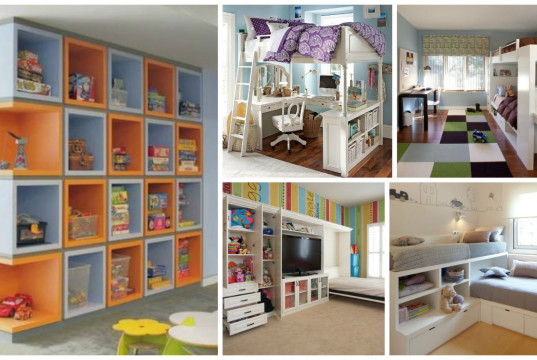 10 Efficient Space Saving In Small Kids’ Room