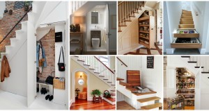 10 Genius Ways to Use the Space Under the Stairs