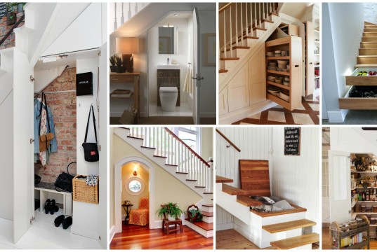 10 Genius Ways to Use the Space Under the Stairs