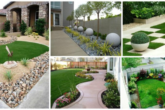 15 Simple Landscape in The Front Yard Only For Your Eyes