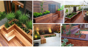 15 Inspirations on Modernizing The Garden With Built in Planters