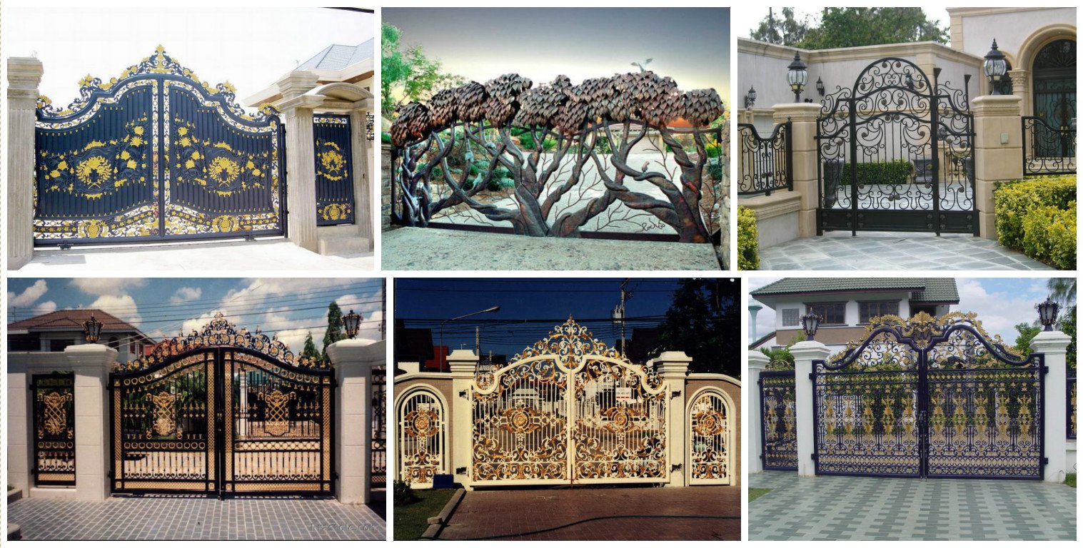 12 Modern Gate Design For Elegant Addition In Your Home - Ideas to Love