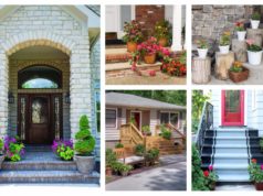 13 Impressive Front Porch Stairs Decorating Tips On A Budget