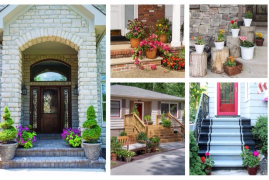 13 Impressive Front Porch Stairs Decorating Tips On A Budget