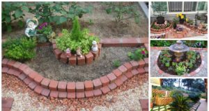 Nice Collection of Bricks Garden Ideas