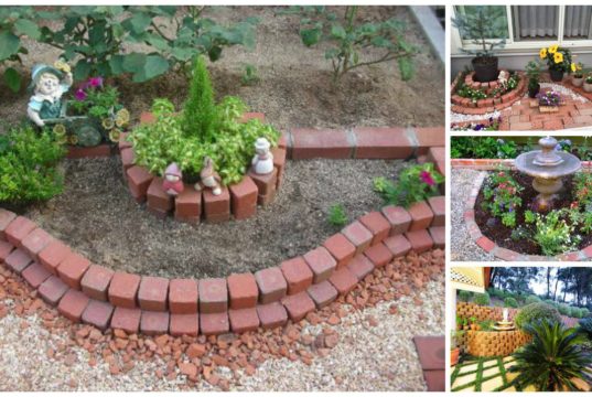 Nice Collection of Bricks Garden Ideas