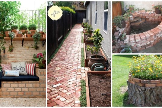 10 Brilliant Ideas To Decorate Your Yard With Bricks