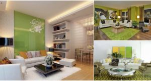 15 Impressive Green Living Room Designs