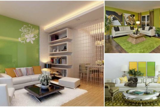 15 Impressive Green Living Room Designs