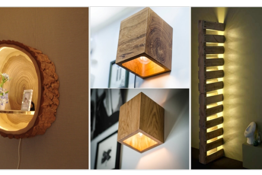 Creative and Unique DIY Wall Lamps