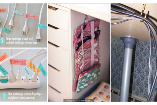 10 DIY Cord Organizers that Will Keep Your Home Clean