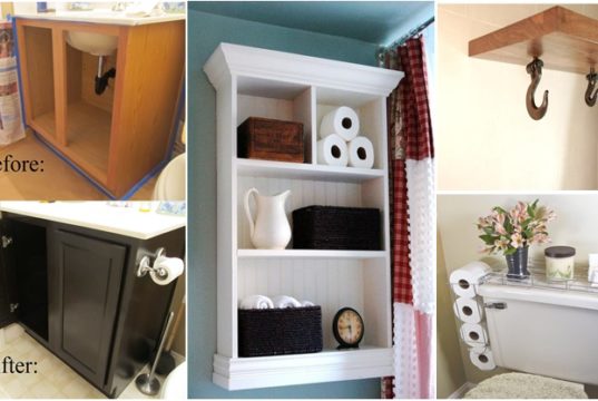Top 10 Best DIY Bathroom Projects