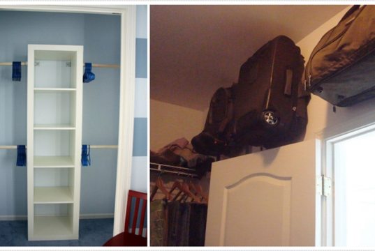Ways to Squeeze a Little Extra Storage Out of a Small Closet