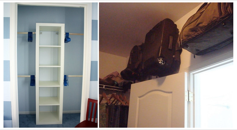 Ways to Squeeze a Little Extra Storage Out of a Small Closet - Page 2 ...