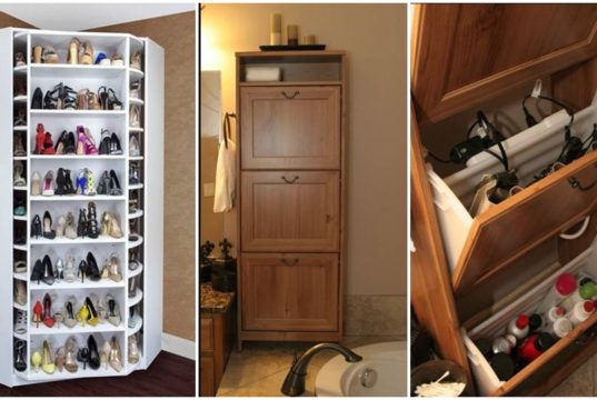 10 Absolutely Incredible DIYS for Your Shoe Closet