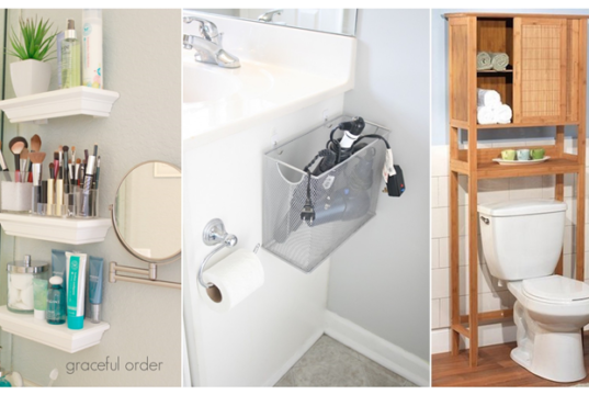 10 Superb Bathroom Organization Hacks You Need Now